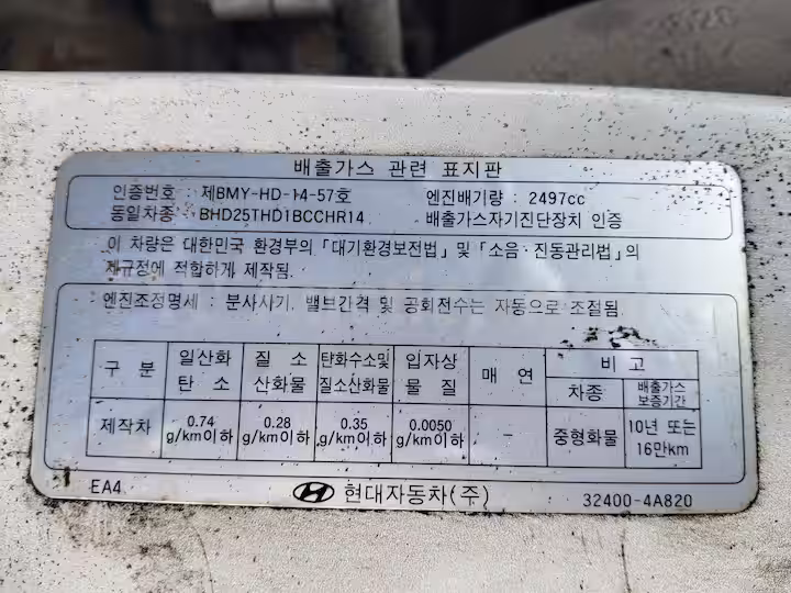 Hyundai Porter2 2013 — 58