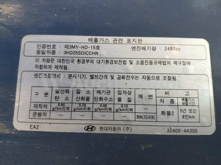 Hyundai Porter2 2007 — 58