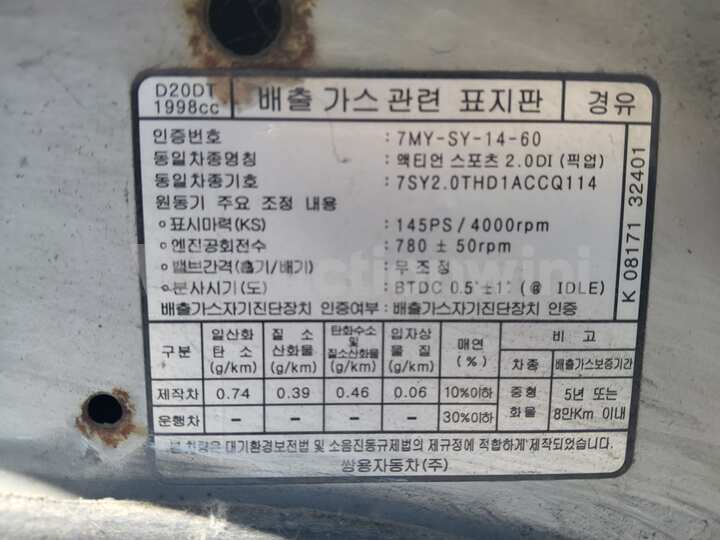 KGM (Ssangyong) Actyon 2008 — 57