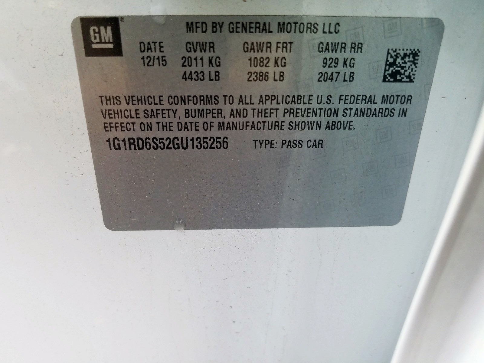 Chevrolet Volt 2016 — 11