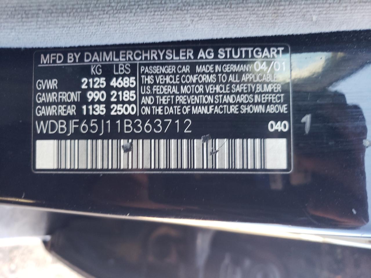 Mercedes-Benz E 2001 — 10