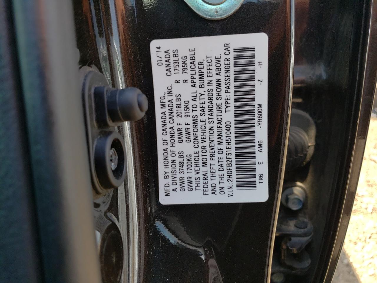 Honda Civic 2014 — 14