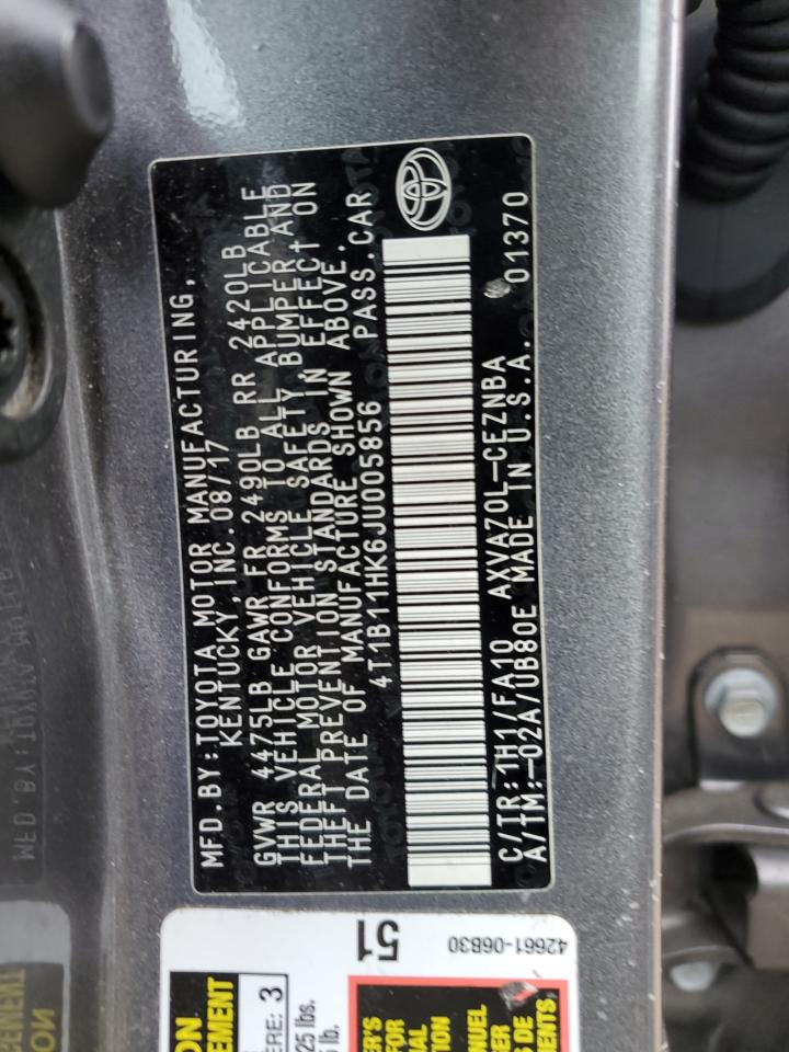 Toyota Camry 2018 — 14