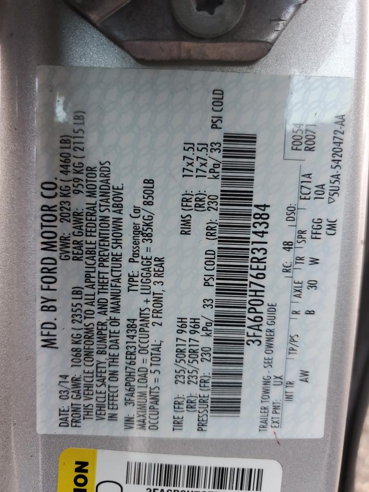 Ford Fusion 2014 — 13