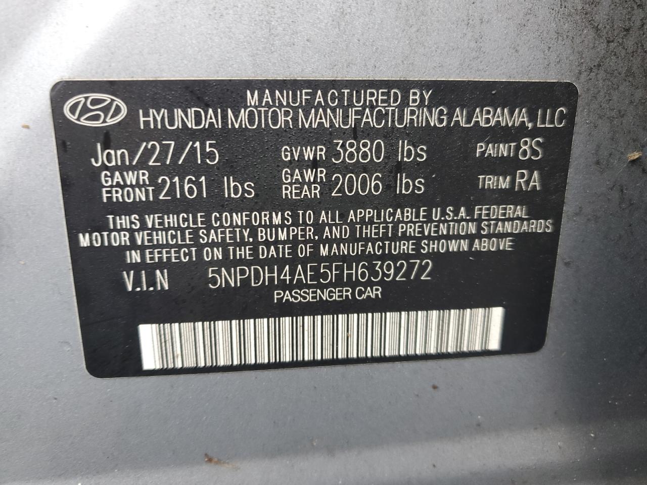 Hyundai Elantra 2015 — 13