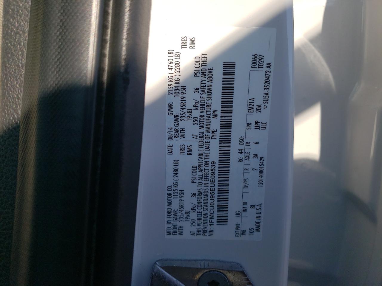 Ford Escape 2014 — 15