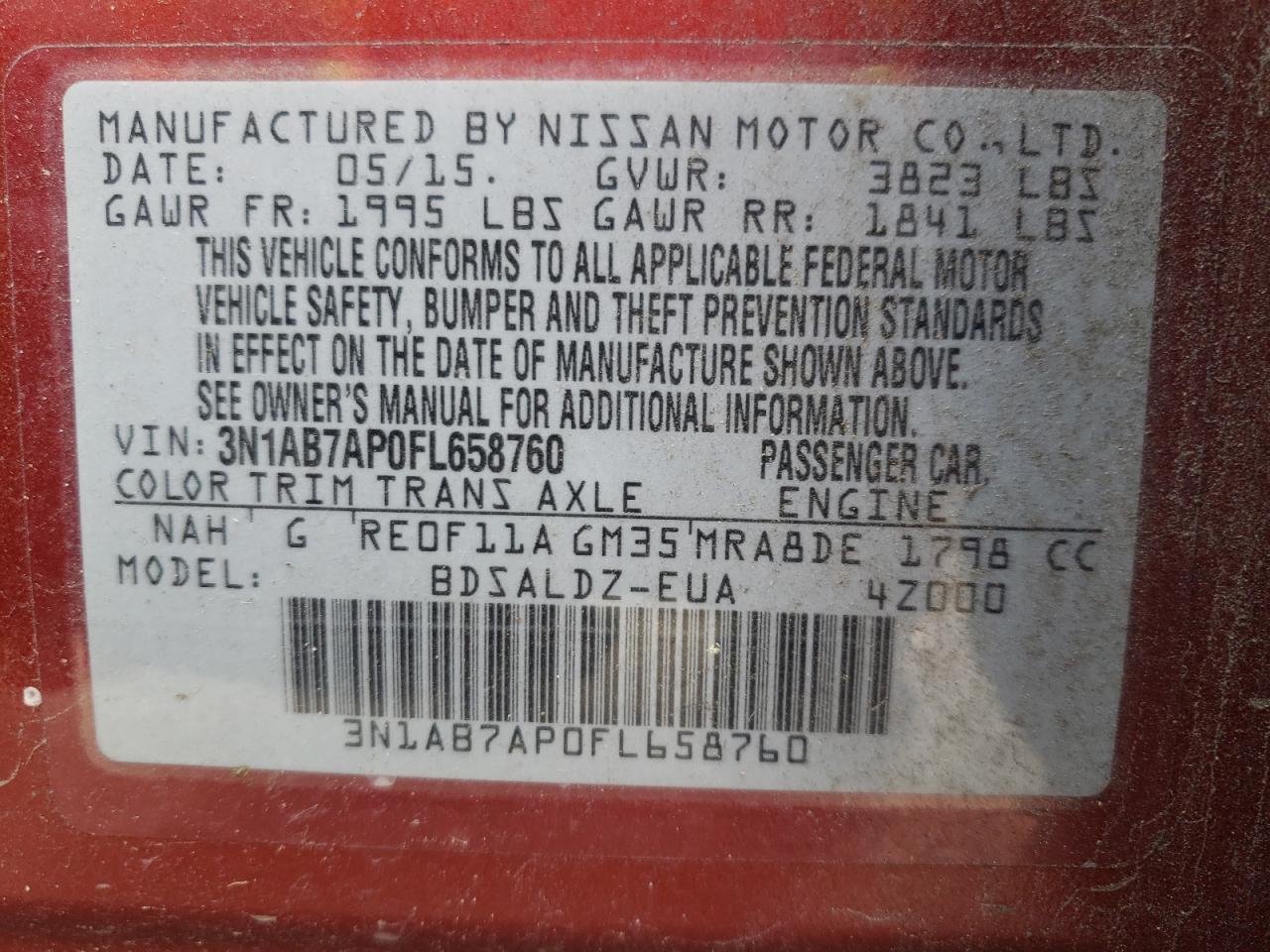 Nissan Sentra 2015 — 13