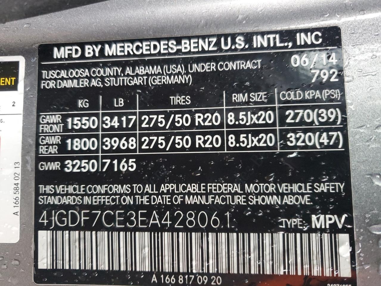 Mercedes-Benz Gl 2014 — 14