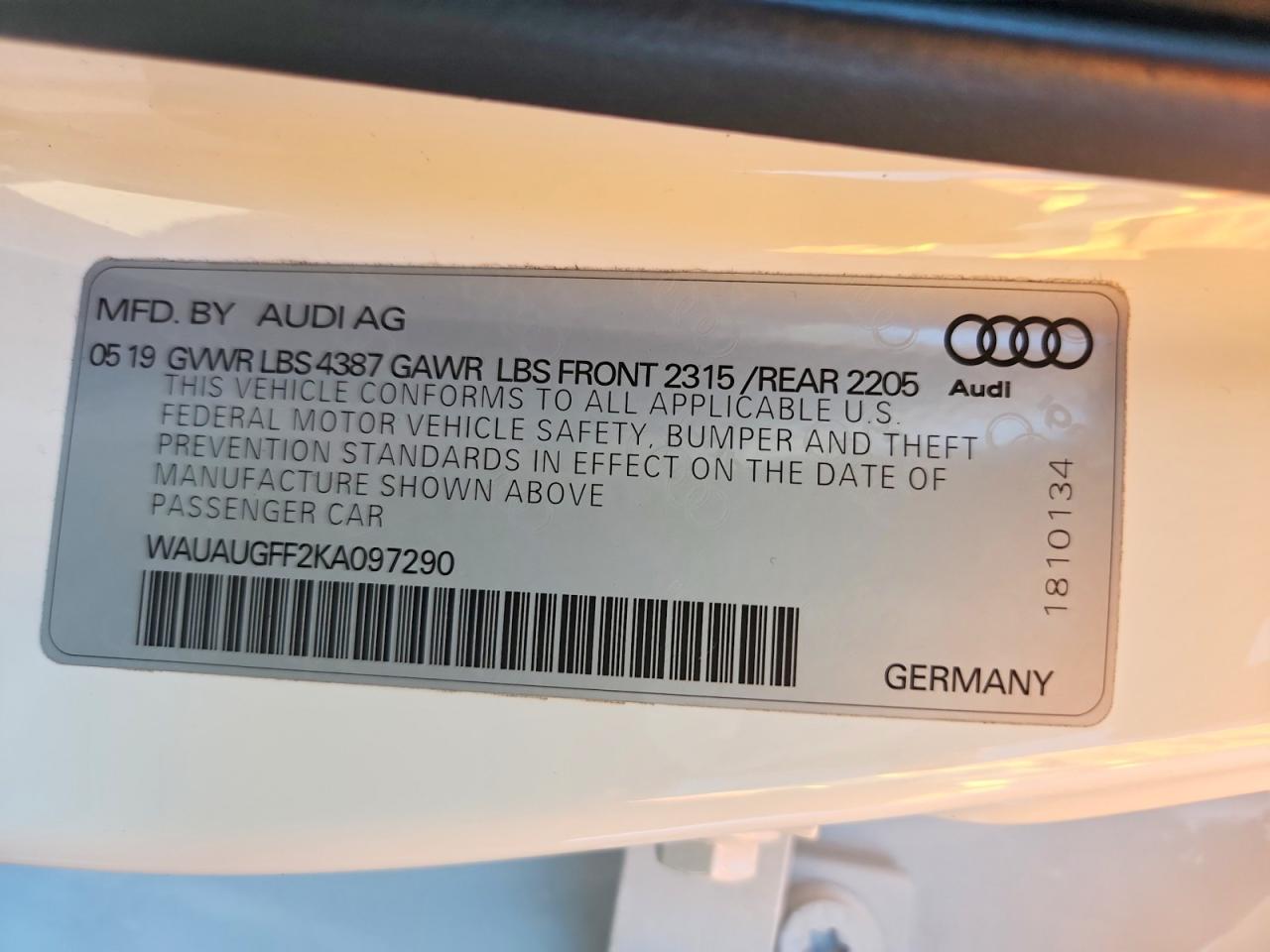 Audi A3 2019 — 13