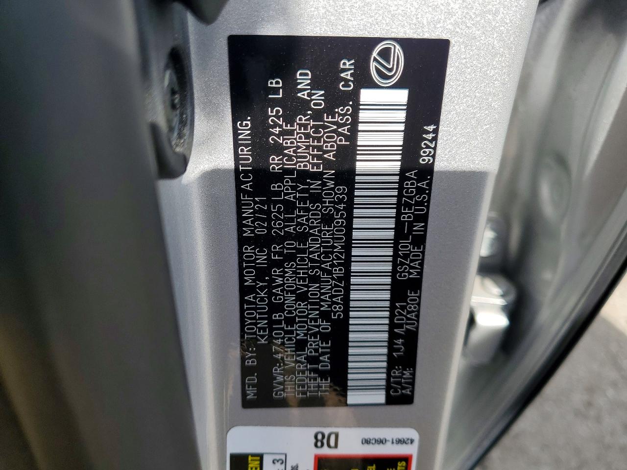 Lexus ES 350 2021 — 14