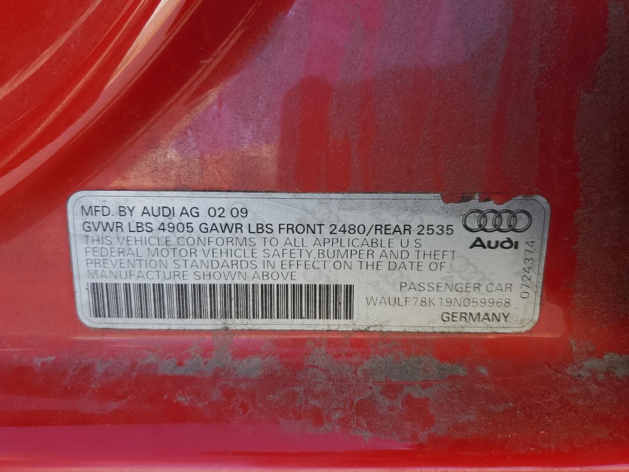 Audi A4 2009 — 13