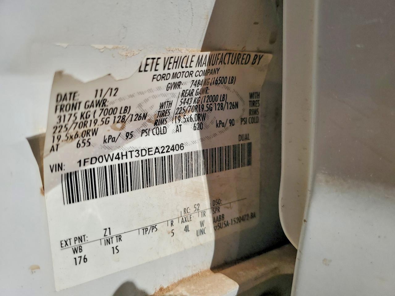 FORD F450 2013 — 13