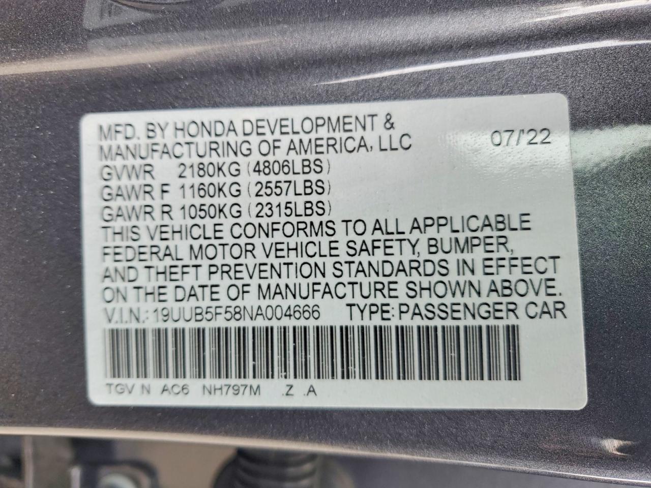 Acura Tlx 2022 — 13