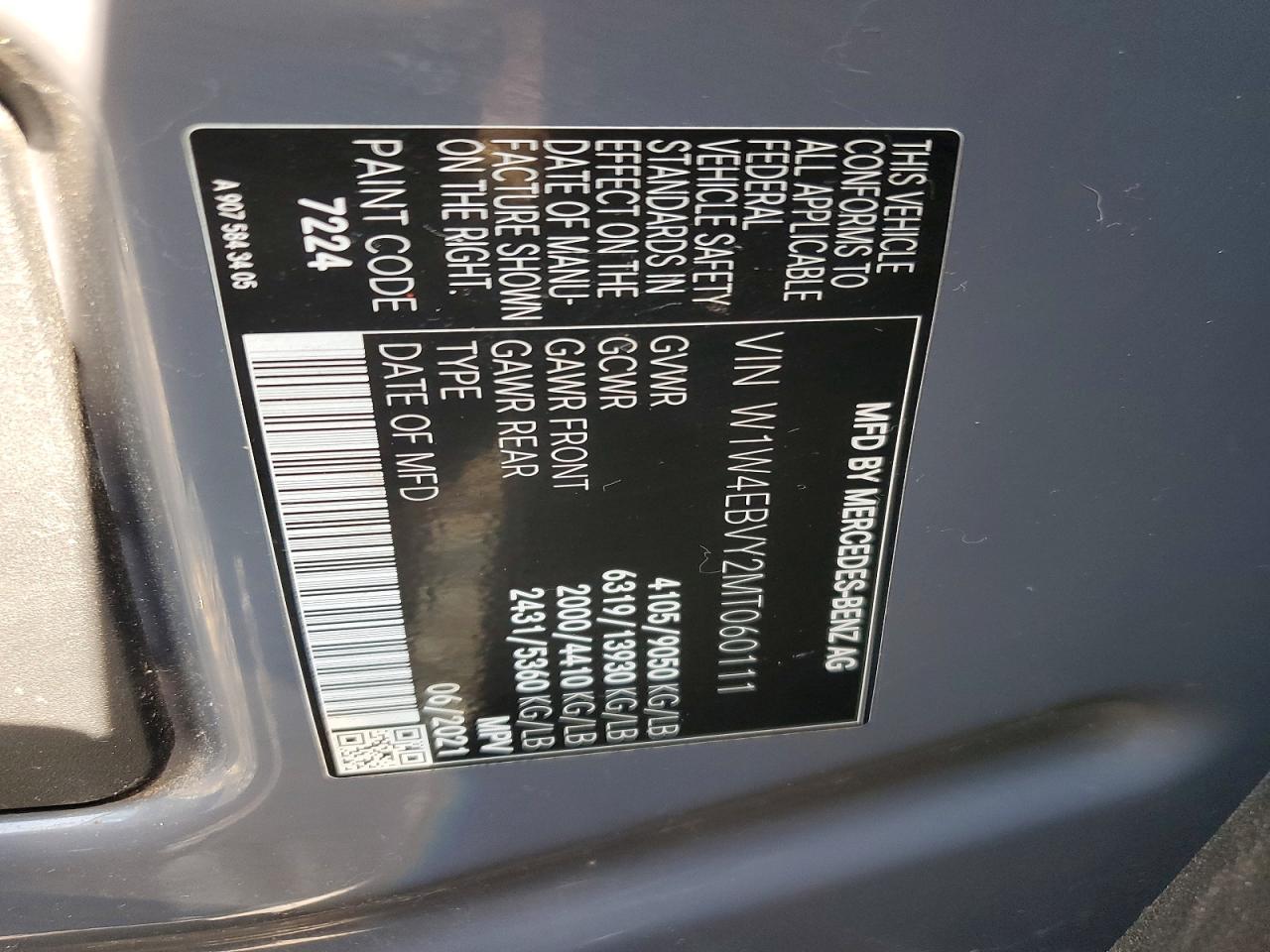 MERCEDES-BENZ SPRINTER 2021 — 14