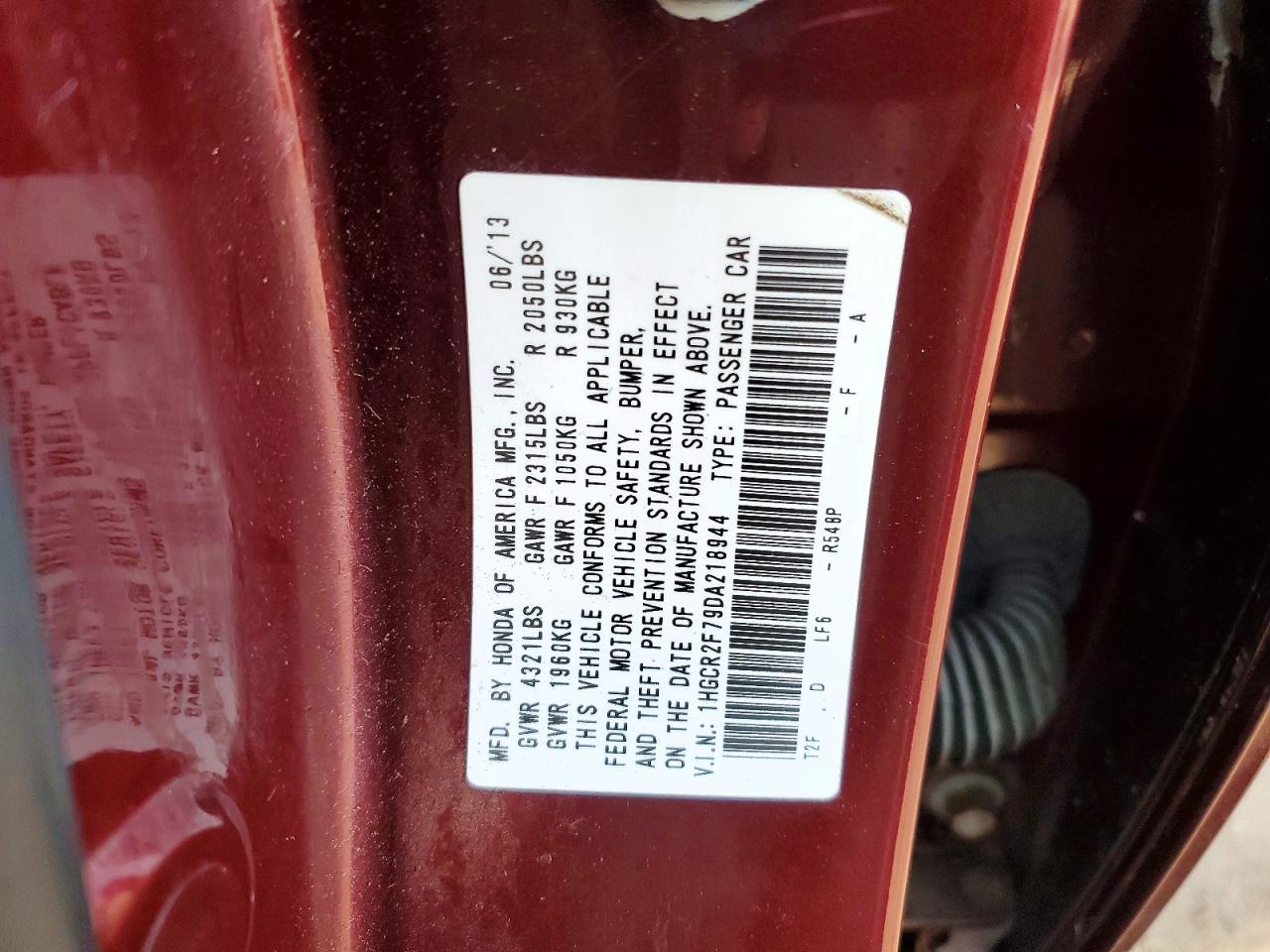 Honda Accord 2013 — 13