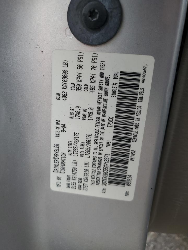 DODGE RAM 2500 2005 — 13