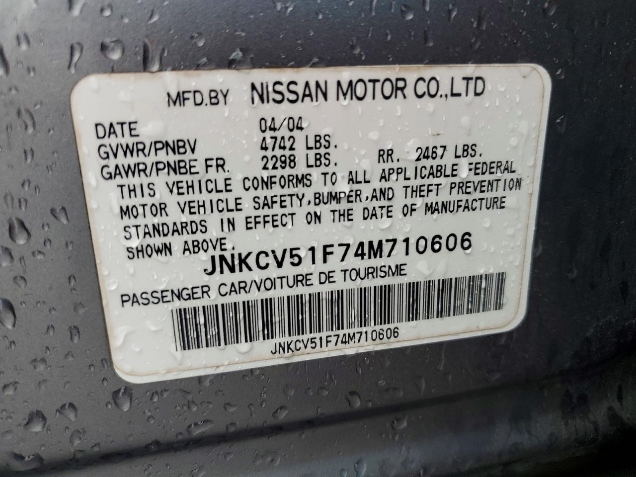 INFINITI G35 2004 — 13