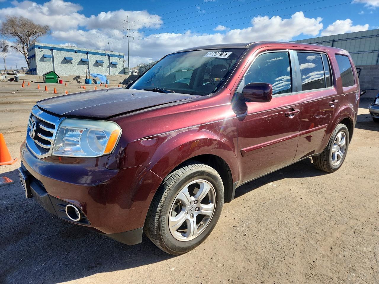 2012 HONDA PILOT EXL
