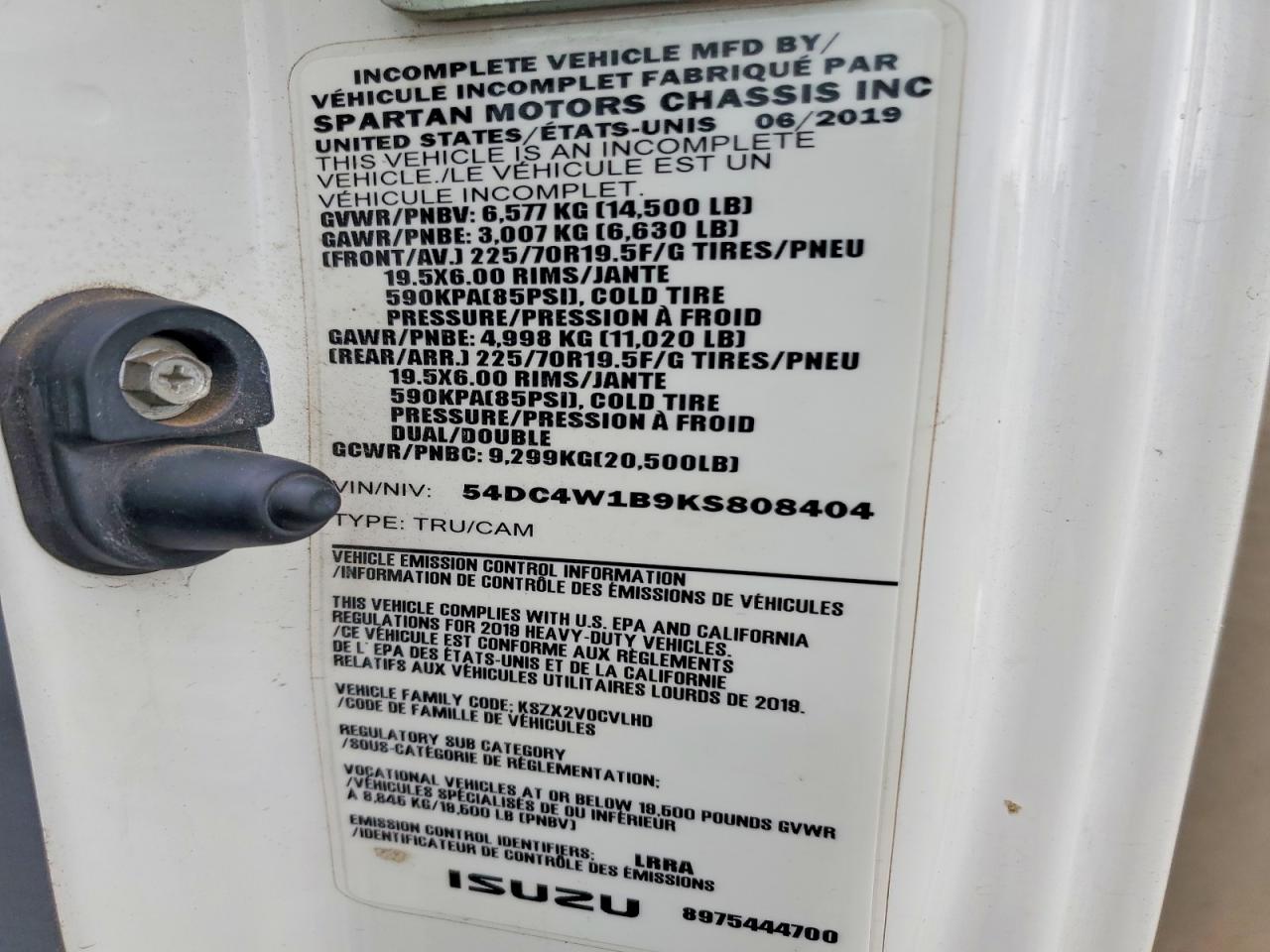 ISUZU NPR HD 2019 — 14