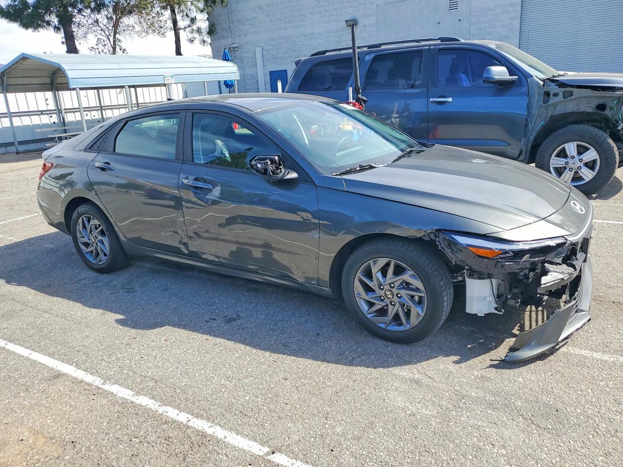 2024 HYUNDAI ELANTRA HYBRID BLUE