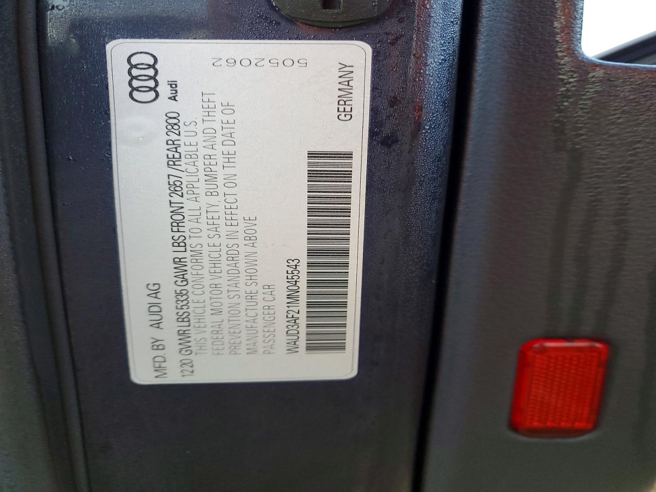 AUDI A6 2021 — 13
