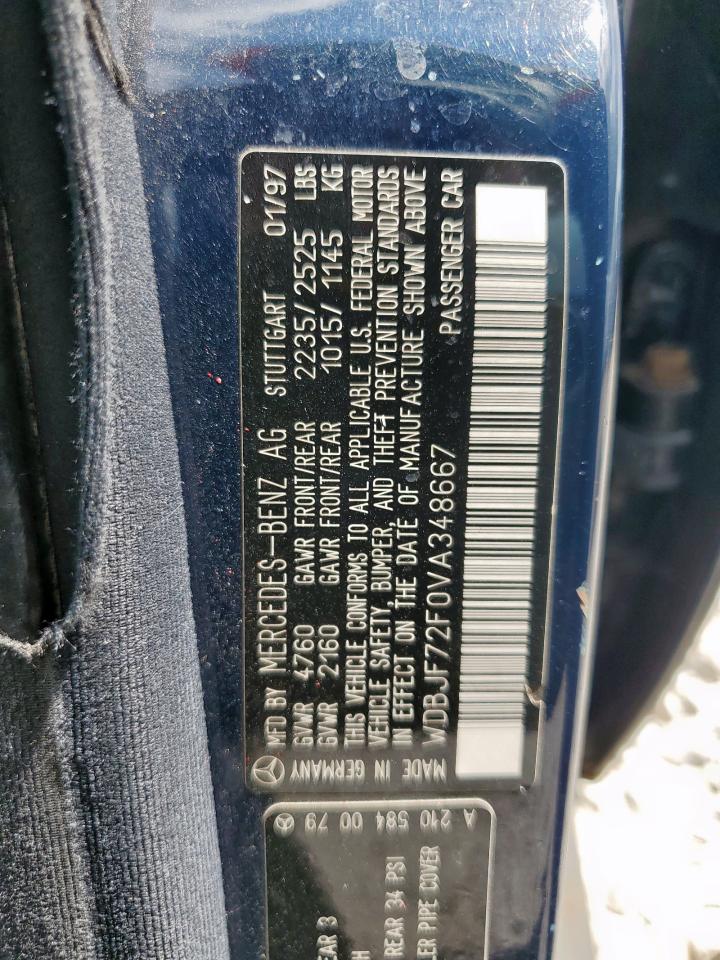 MERCEDES-BENZ 160 1997 — 13