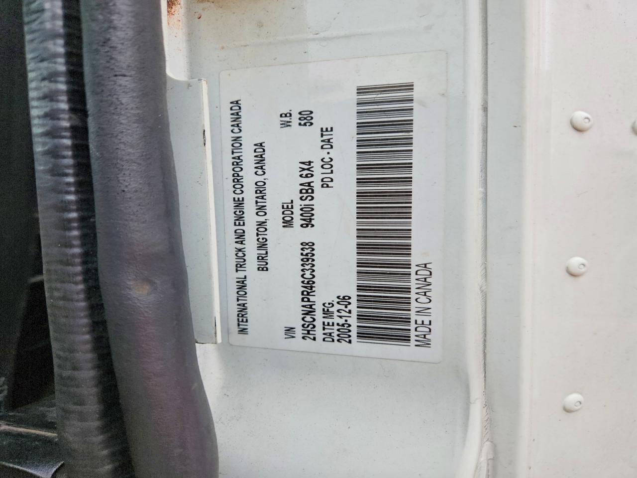 INTERNATIONAL 9400 2006 — 11