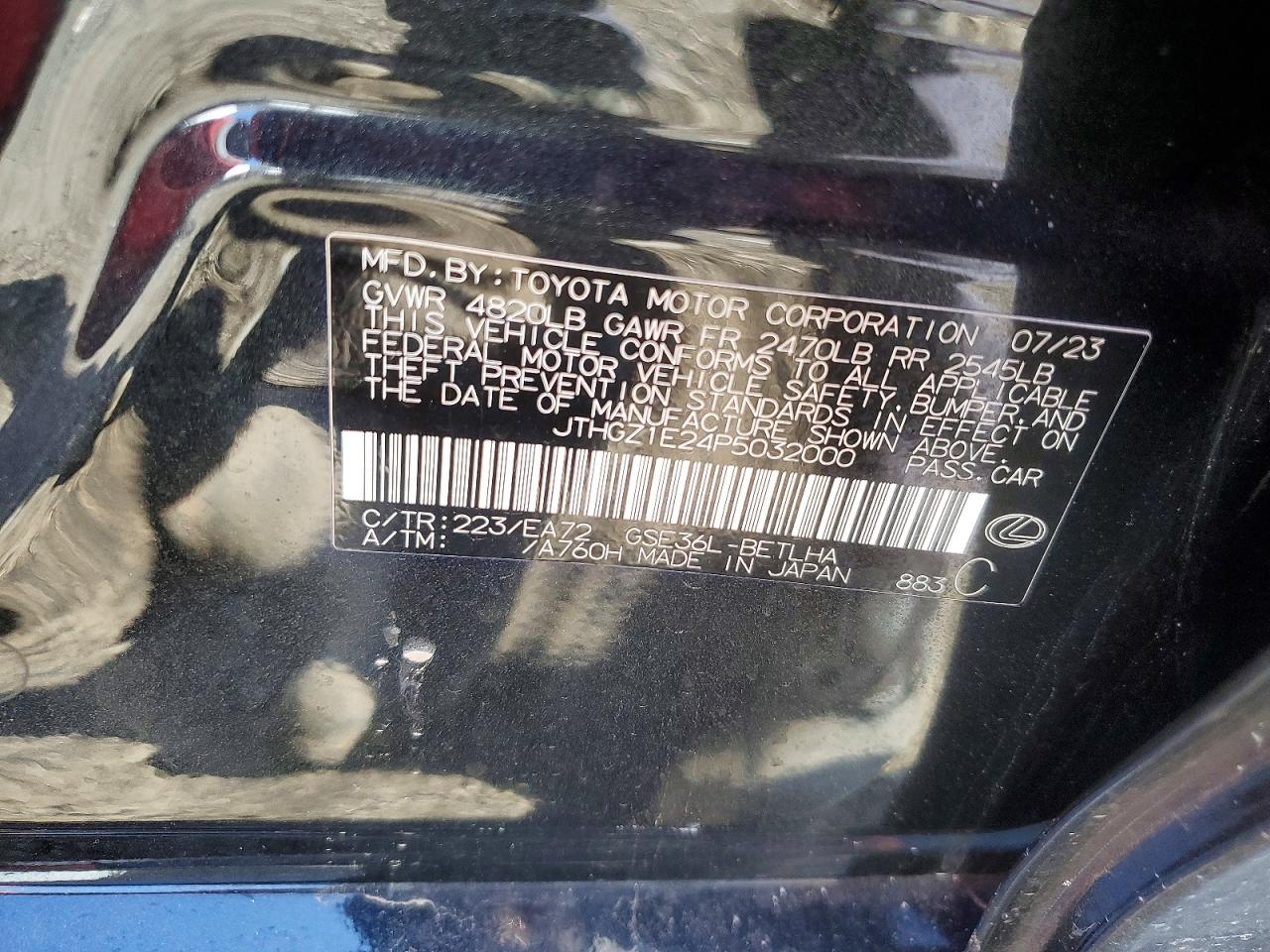 LEXUS IS 350 2023 — 13