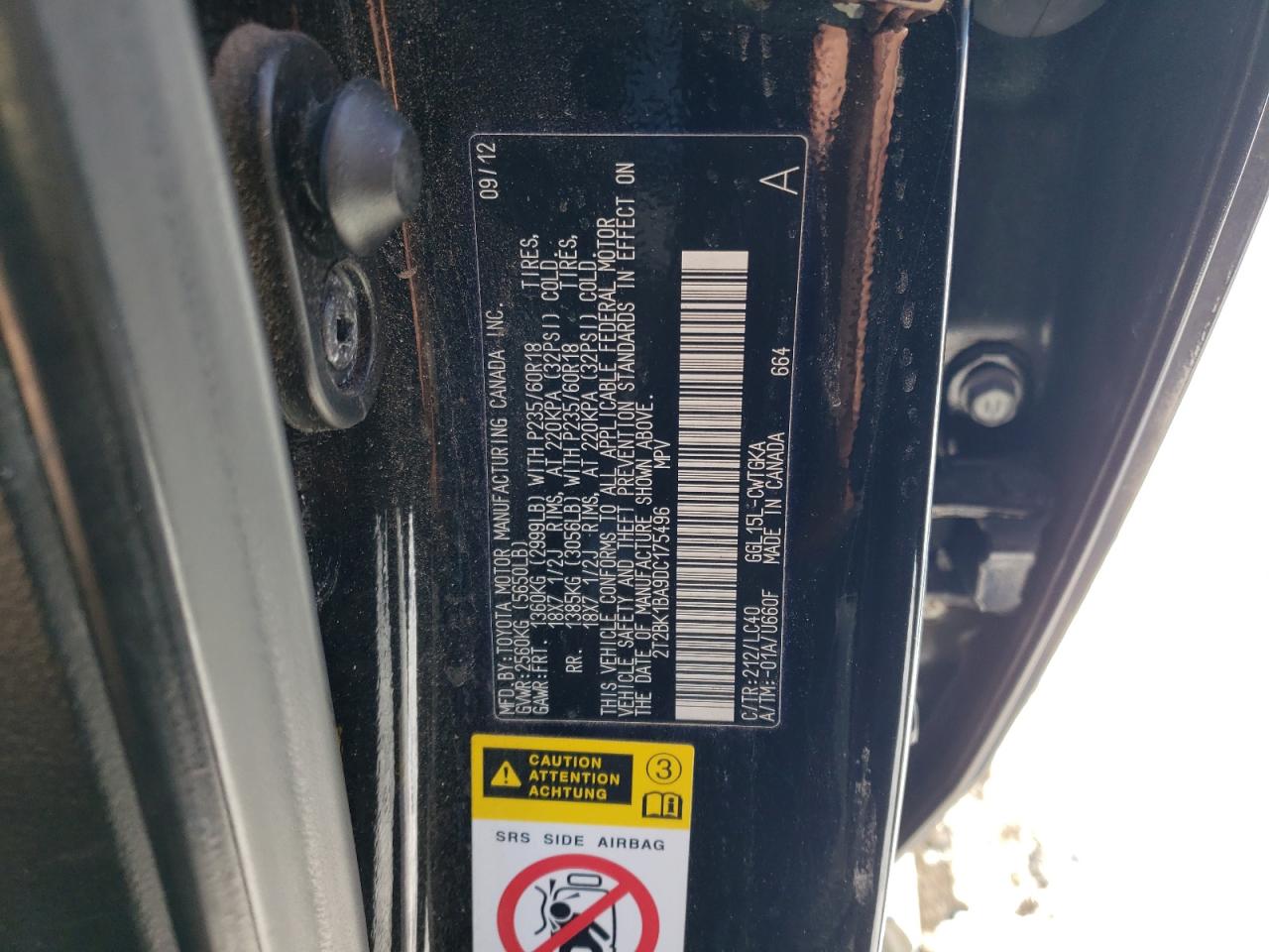 LEXUS RX 2013 — 15