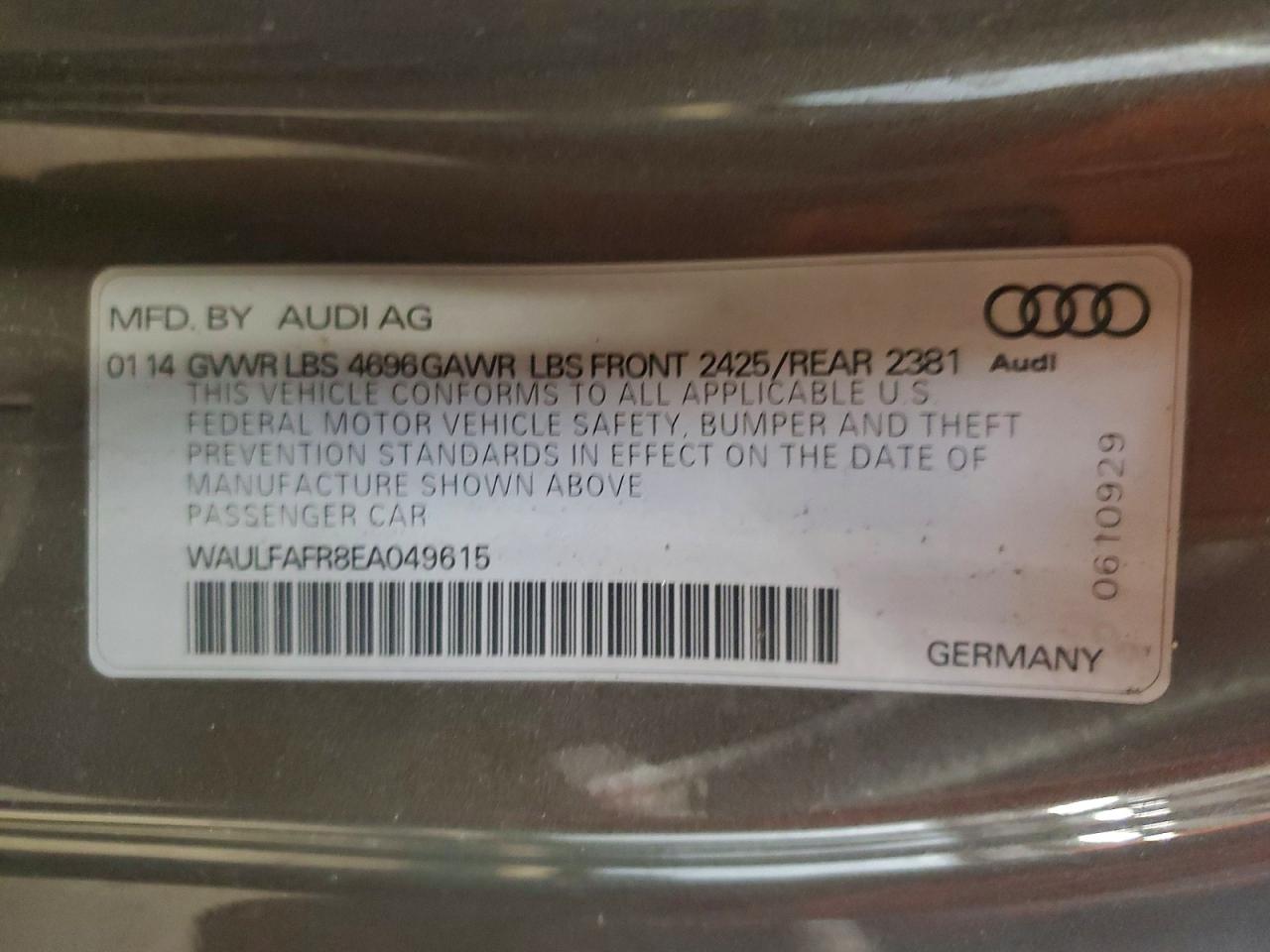 AUDI A5 2014 — 13
