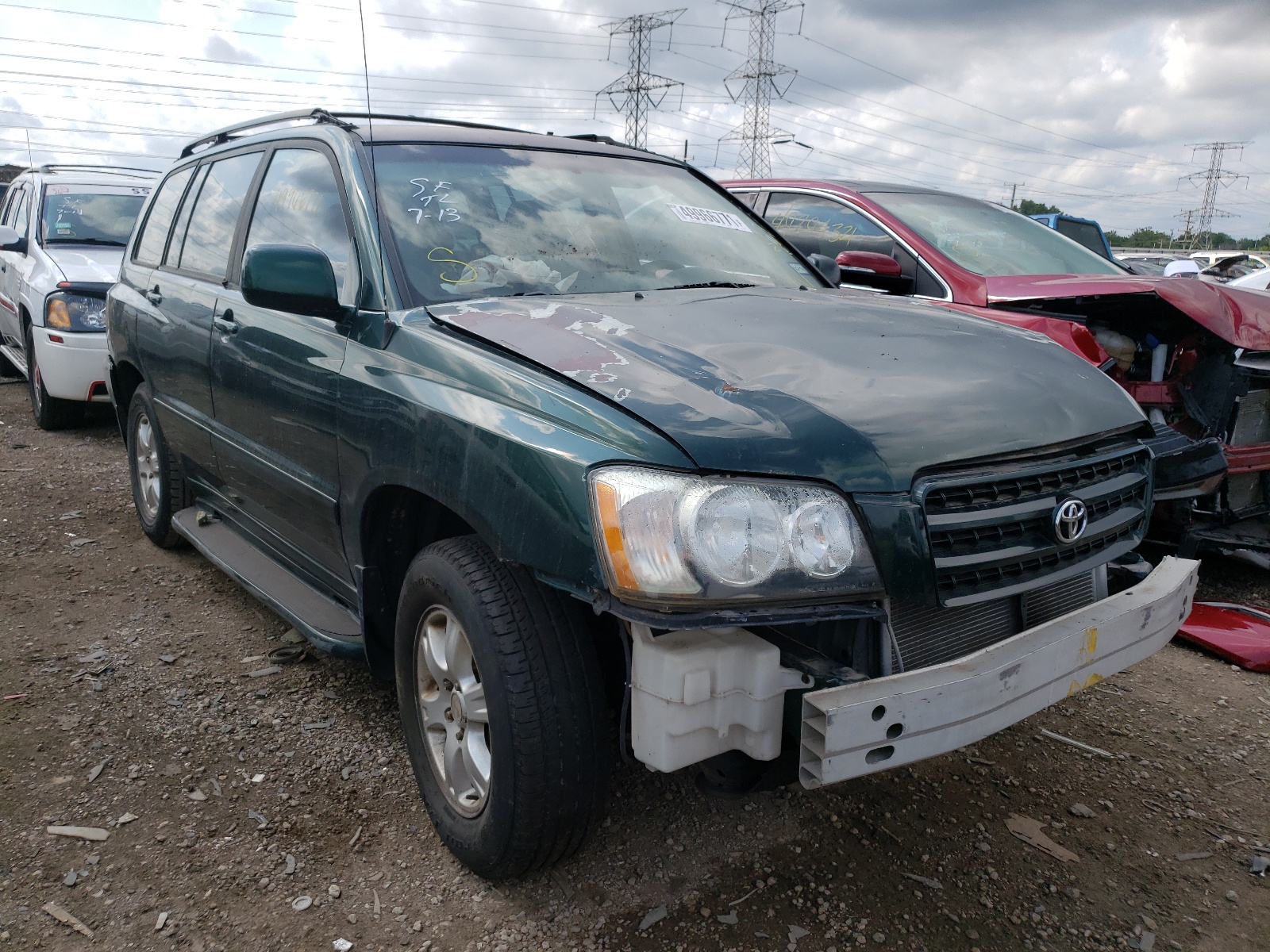 2002 TOYOTA HIGHLANDER LIMITED
