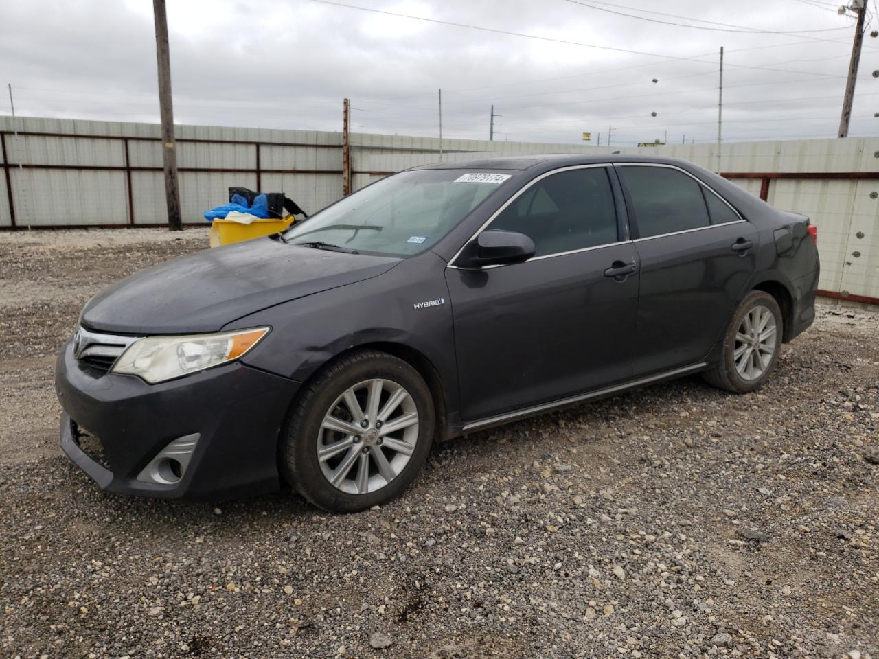 2012 TOYOTA CAMRY HYBRID