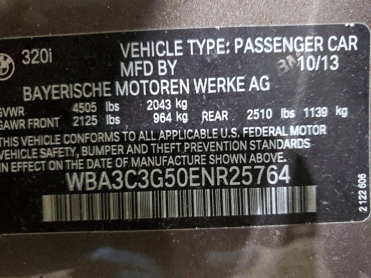 BMW 320 2014 — 14