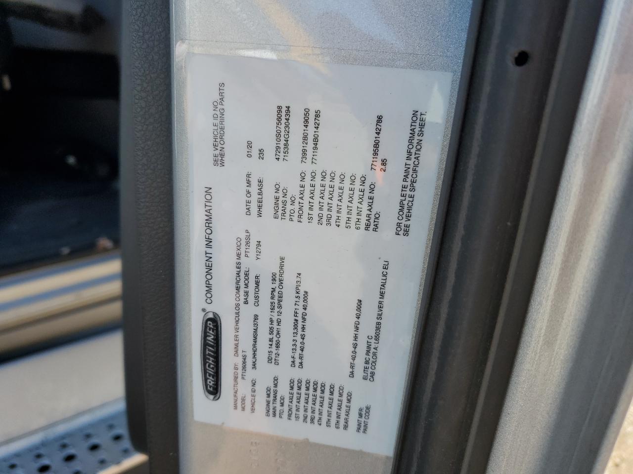 FREIGHTLINER CASCADIA 1 2021 — 11