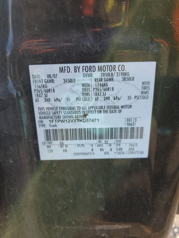 FORD F150 2007 — 14