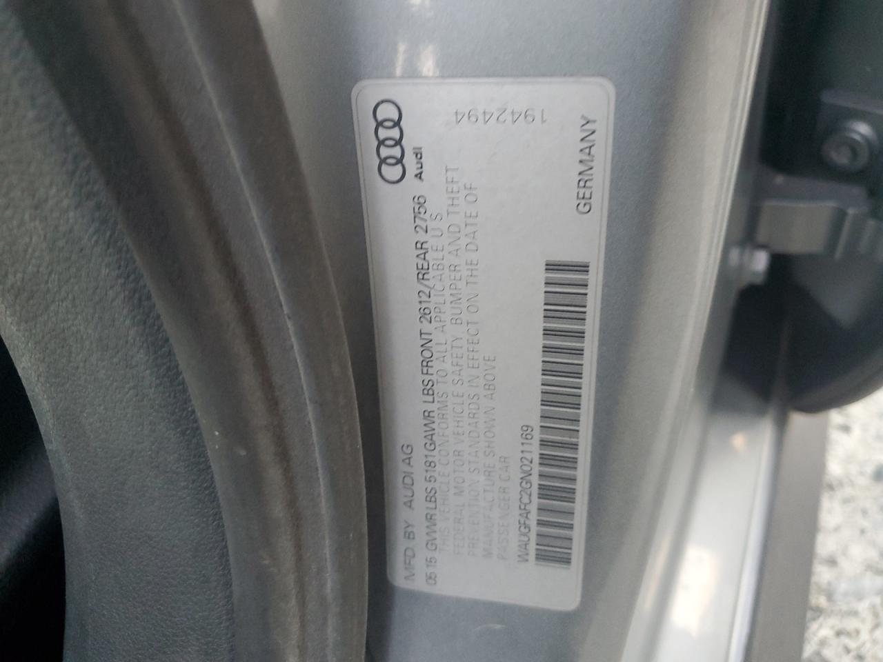 AUDI A6 2016 — 14