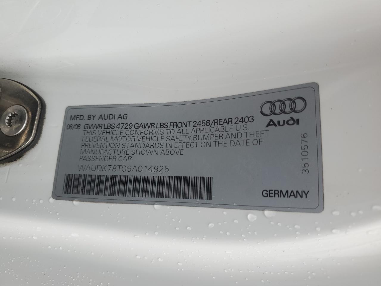 AUDI A5 2009 — 13