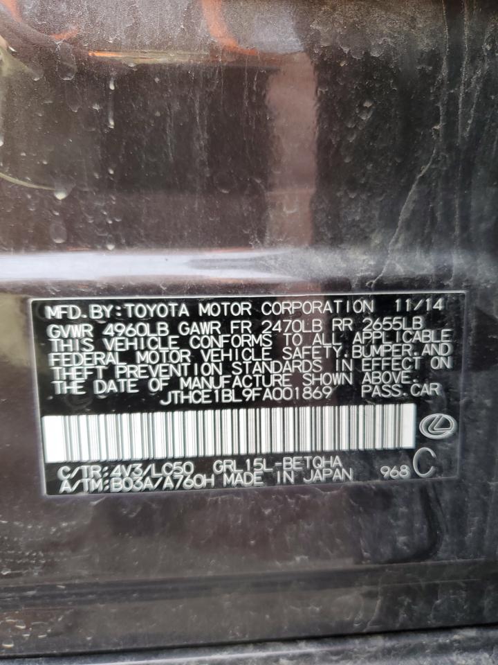 LEXUS GS 2015 — 13