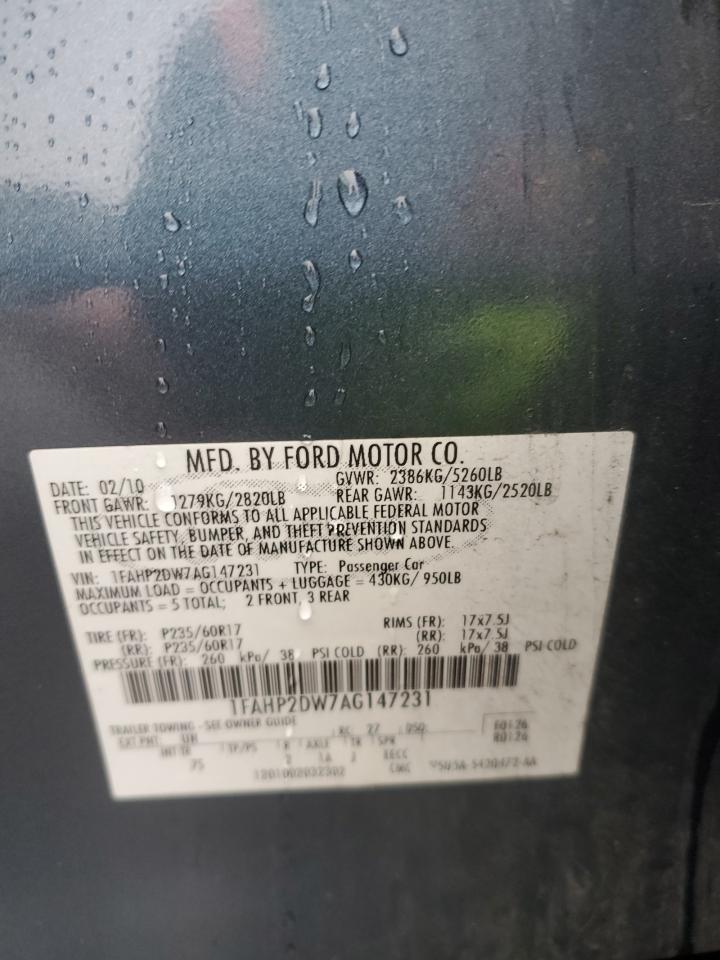 FORD TAURUS 2010 — 13