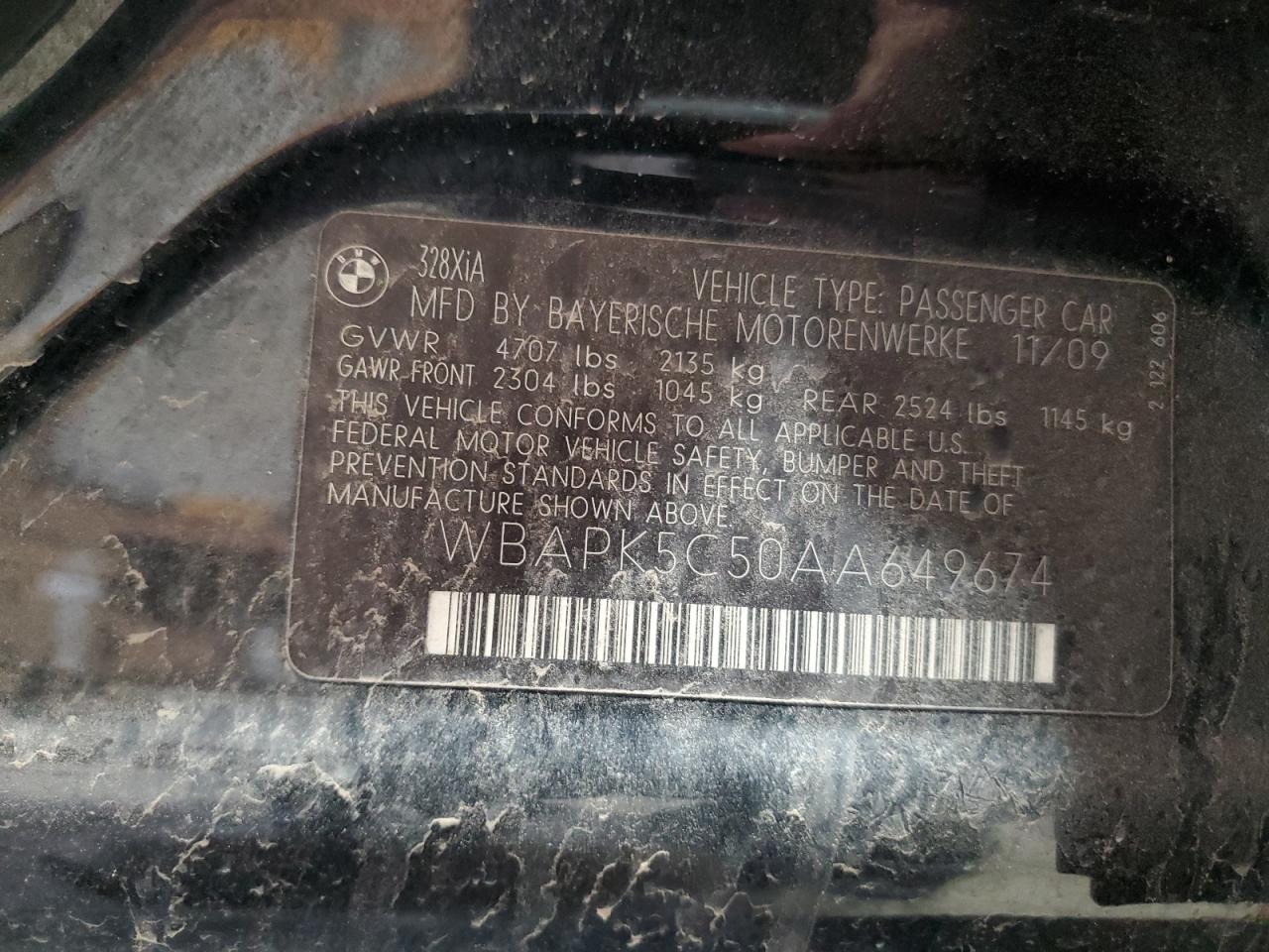 BMW 328 2010 — 13