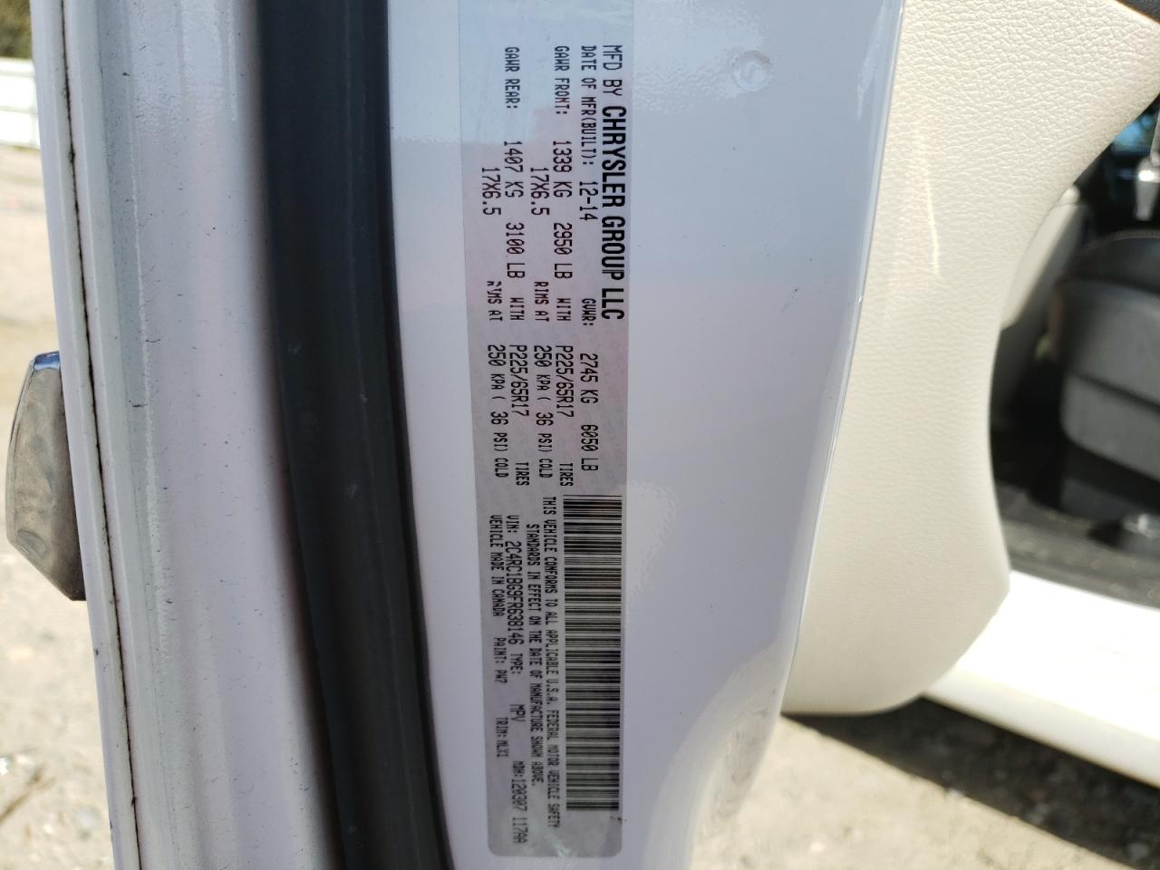 CHRYSLER TOWN & COUNTRY 2015 — 15