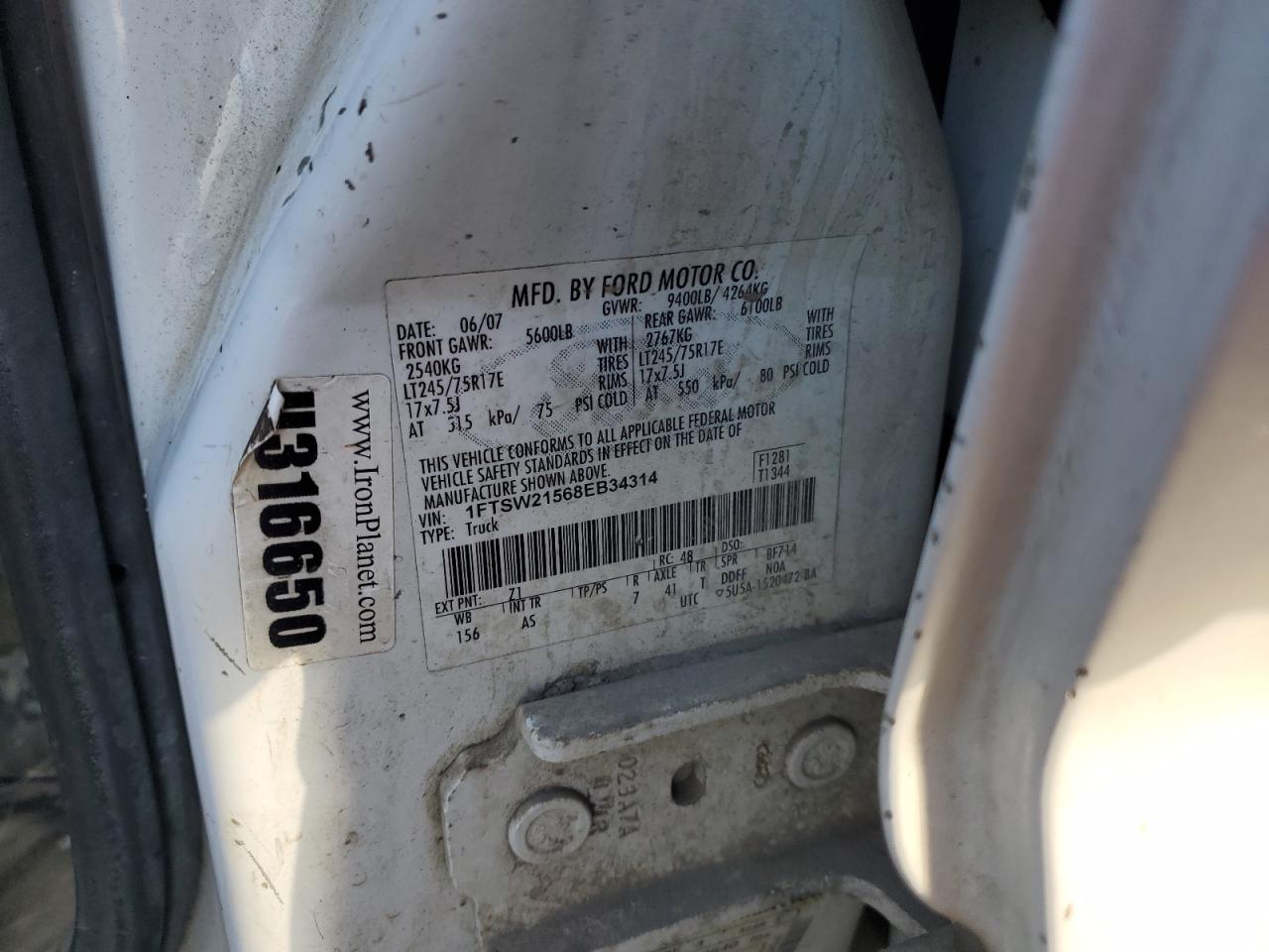 FORD F250 2008 — 14