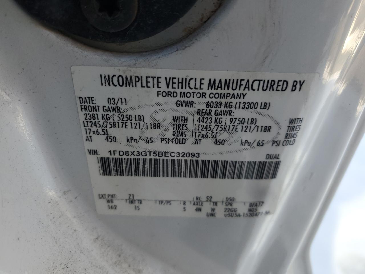 FORD F350 2011 — 14