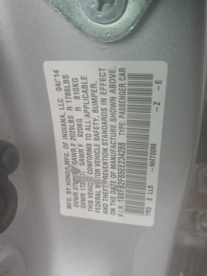 HONDA CIVIC 2014 — 15