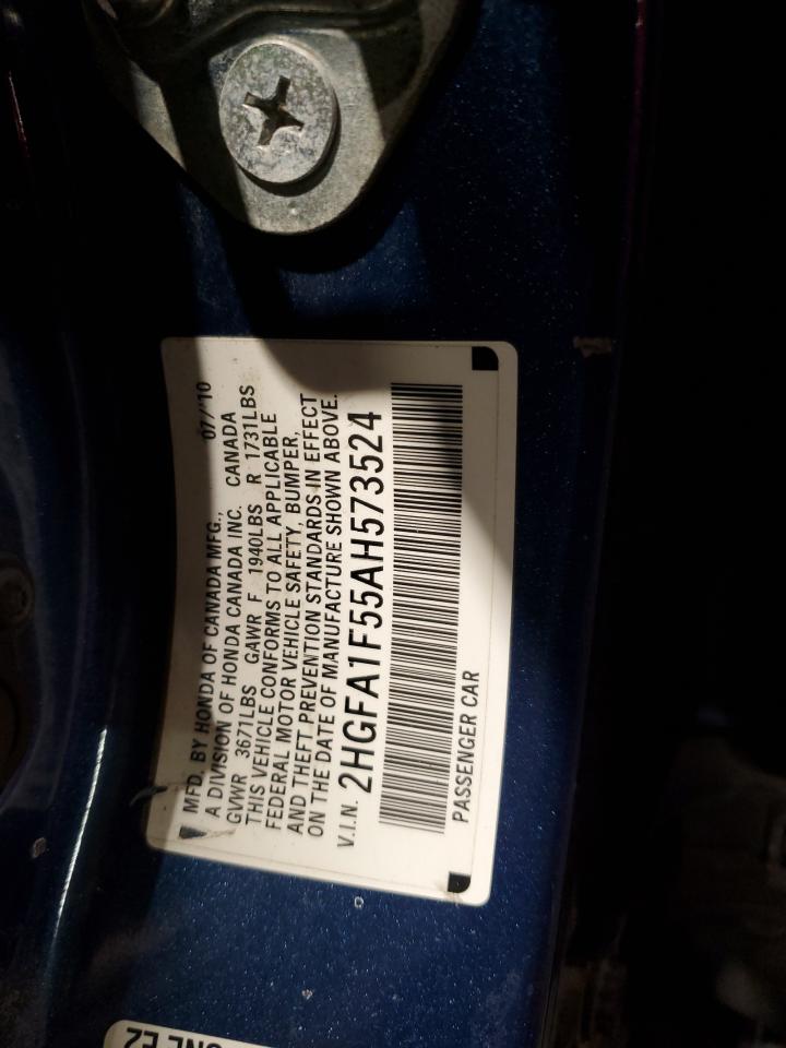 HONDA CIVIC 2010 — 13