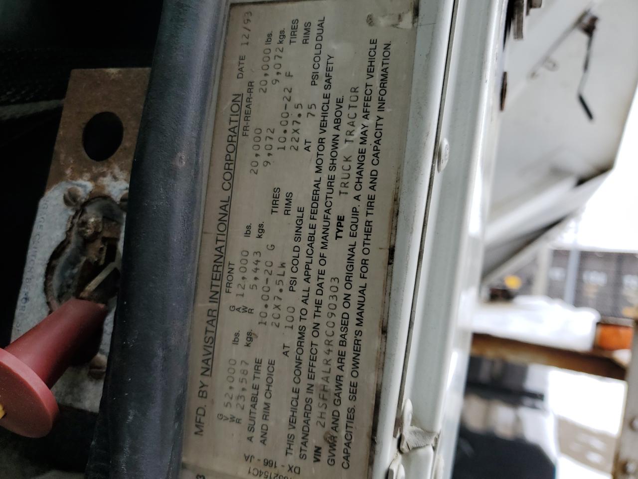 INTERNATIONAL 9000 1994 — 11