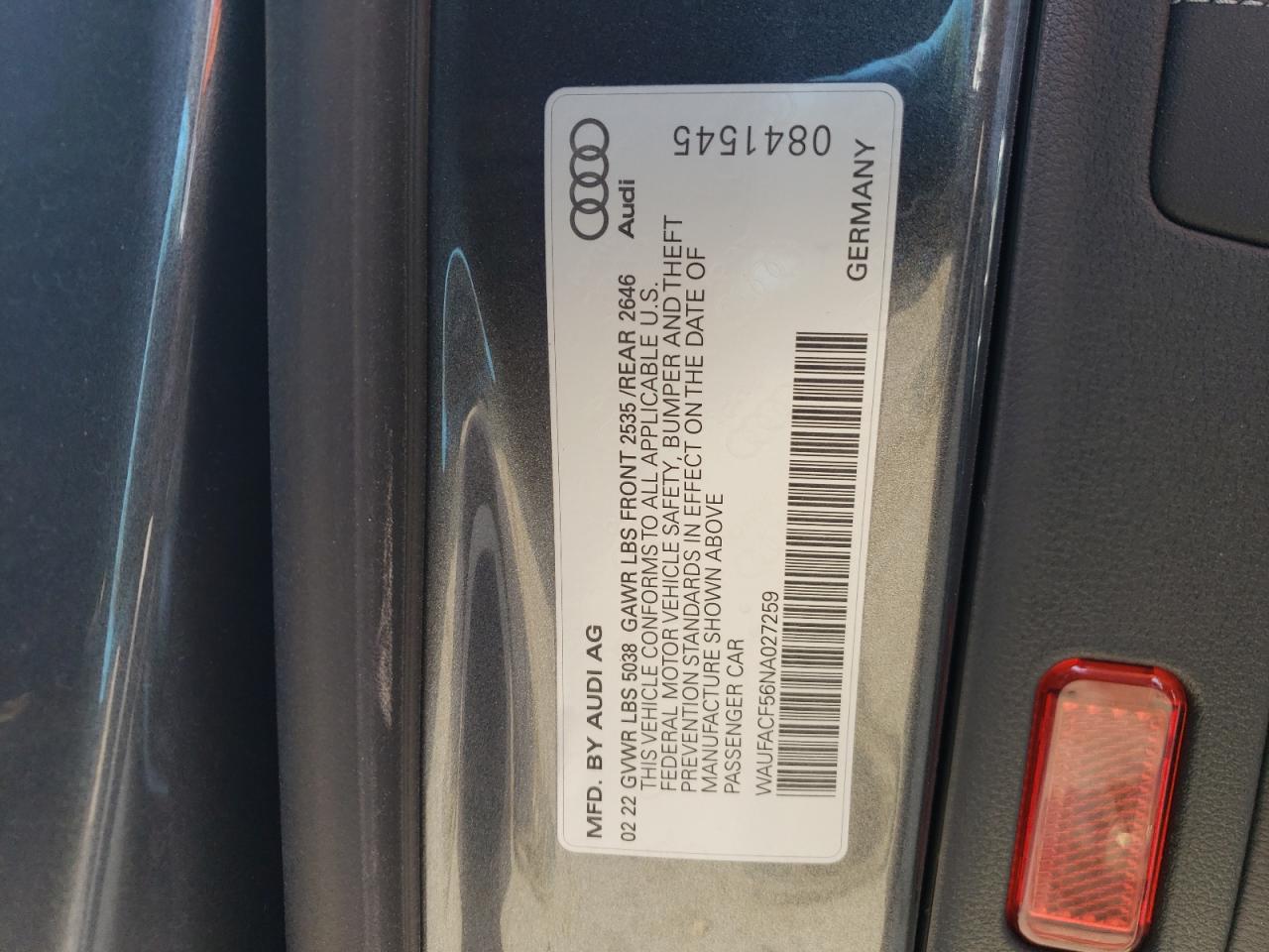 AUDI A5 2022 — 14