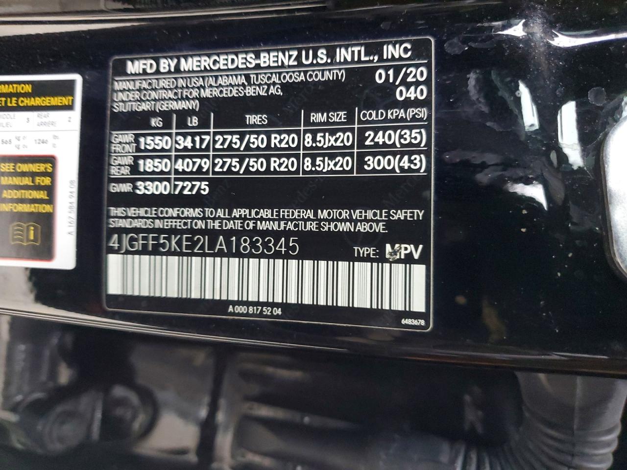MERCEDES-BENZ GLS 2020 — 14