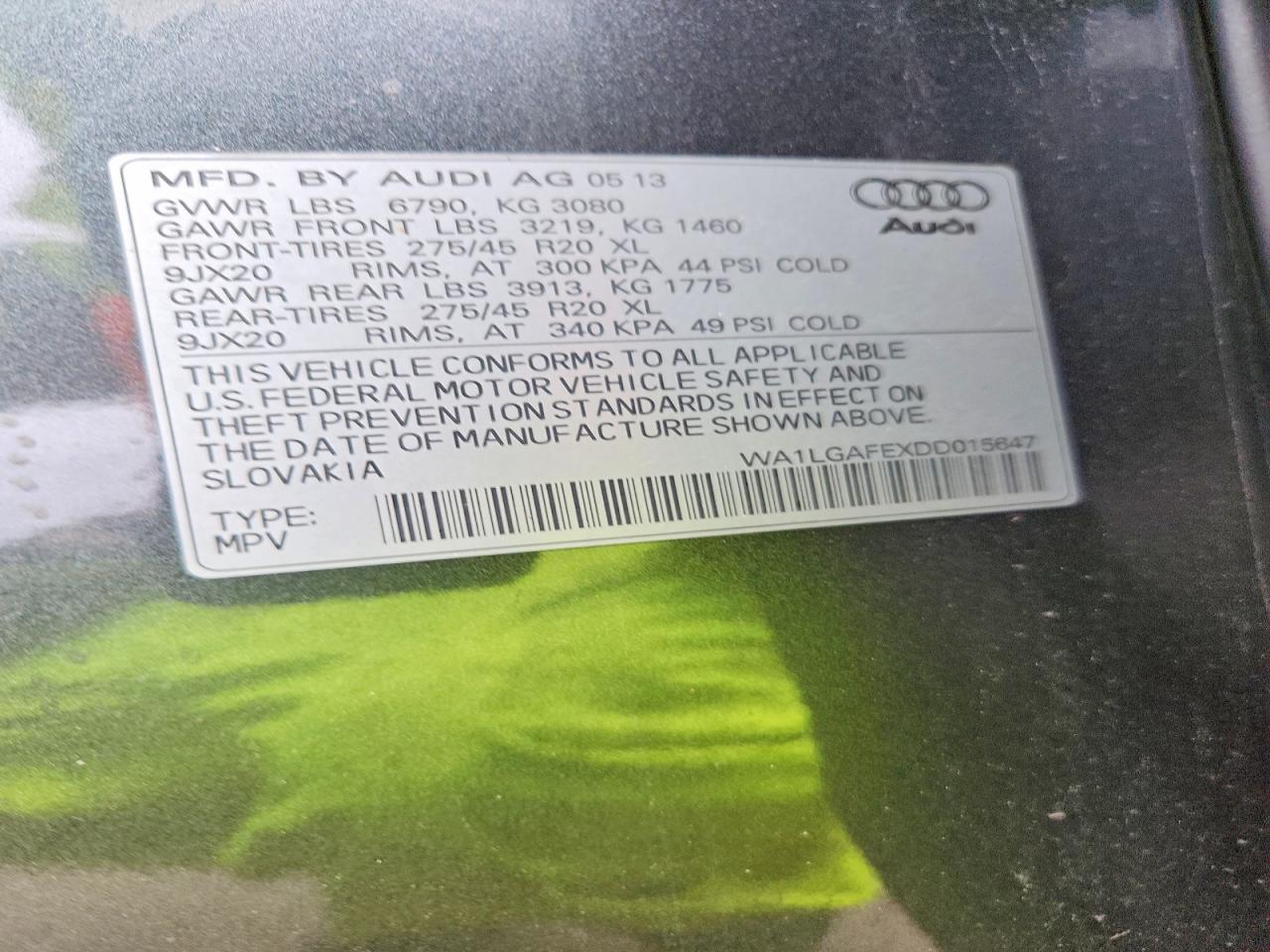 AUDI Q7 2013 — 14