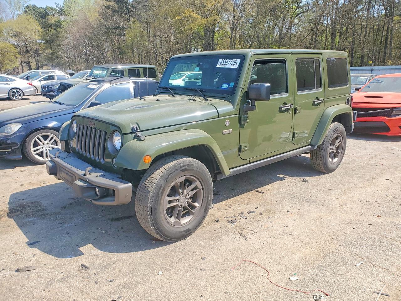 2016 JEEP WRANGLER UNLIMITED SAHARA